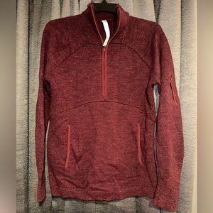 NWOT Lululemon quarter zip sweater